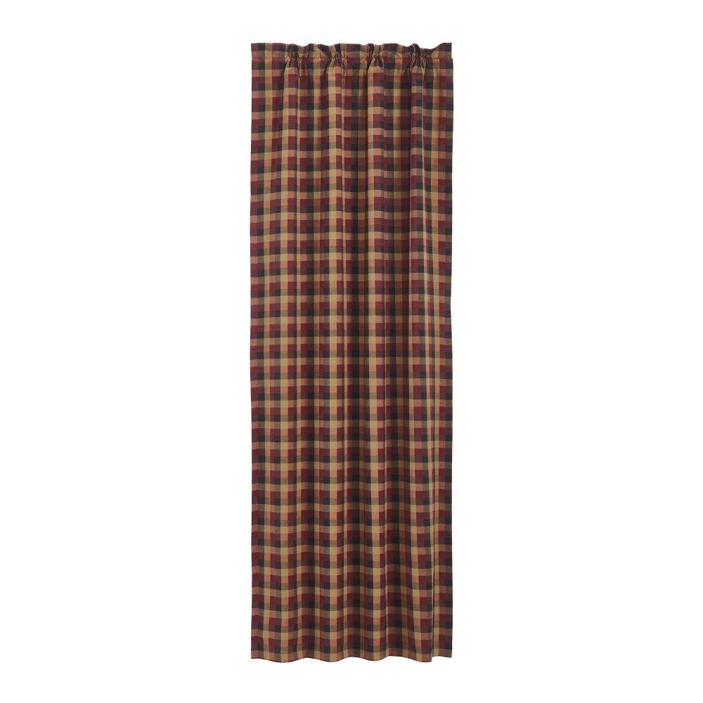 Heritage Farms Primitive Check Blackout Panel 84x40