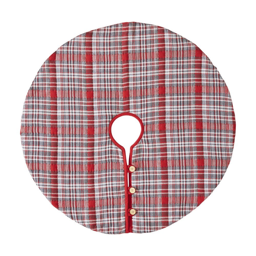 Gregor Plaid Tree Skirt 36