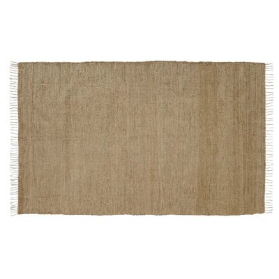 Burlap Natural Chindi/Rag Rug 60x96