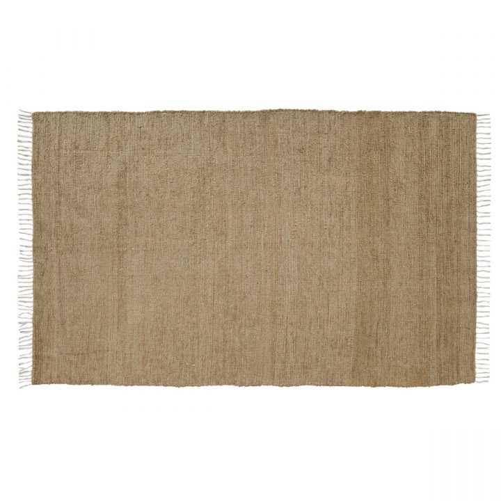 Burlap Natural Chindi/Rag Rug 60x96