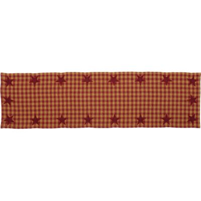 Burgundy Star Runner Woven 13x48