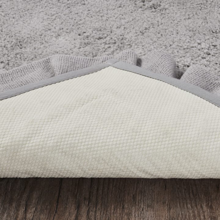 Burlap Dove Grey Bathmat 20x30