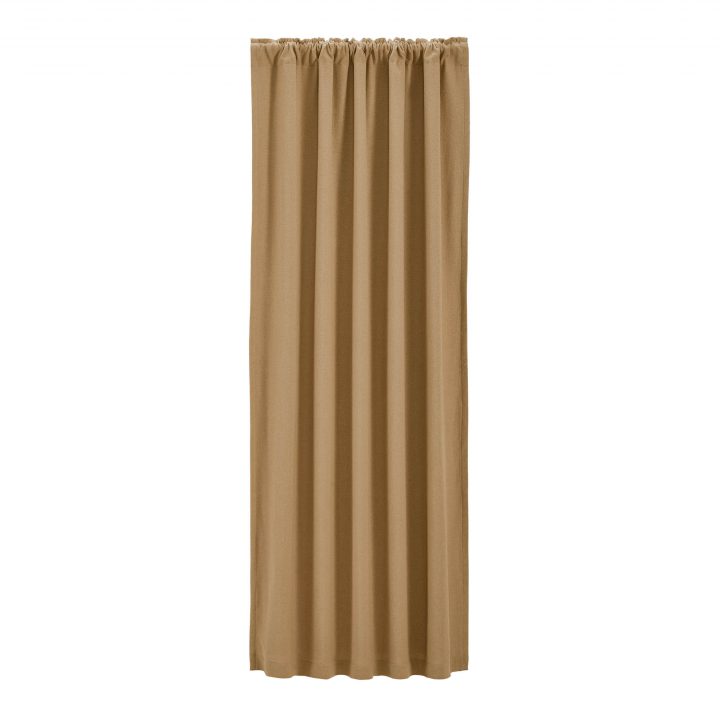 Burlap Natural Blackout Panel 84x50