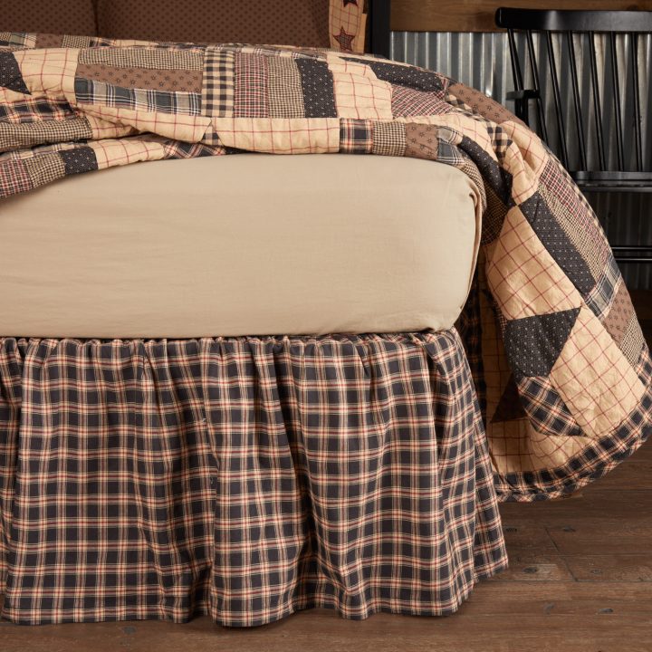 Bingham Star Twin Bed Skirt 39x76x16