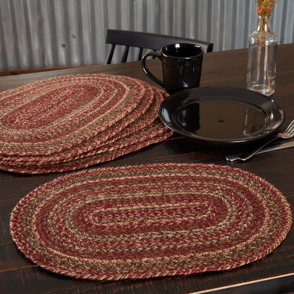 Cider Mill Jute Placemat Set of 6 12x18