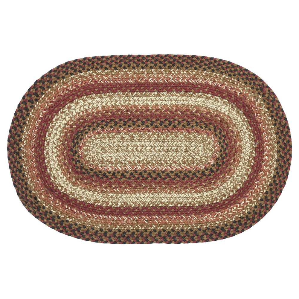 Ginger Spice Jute Rug Oval 20x30