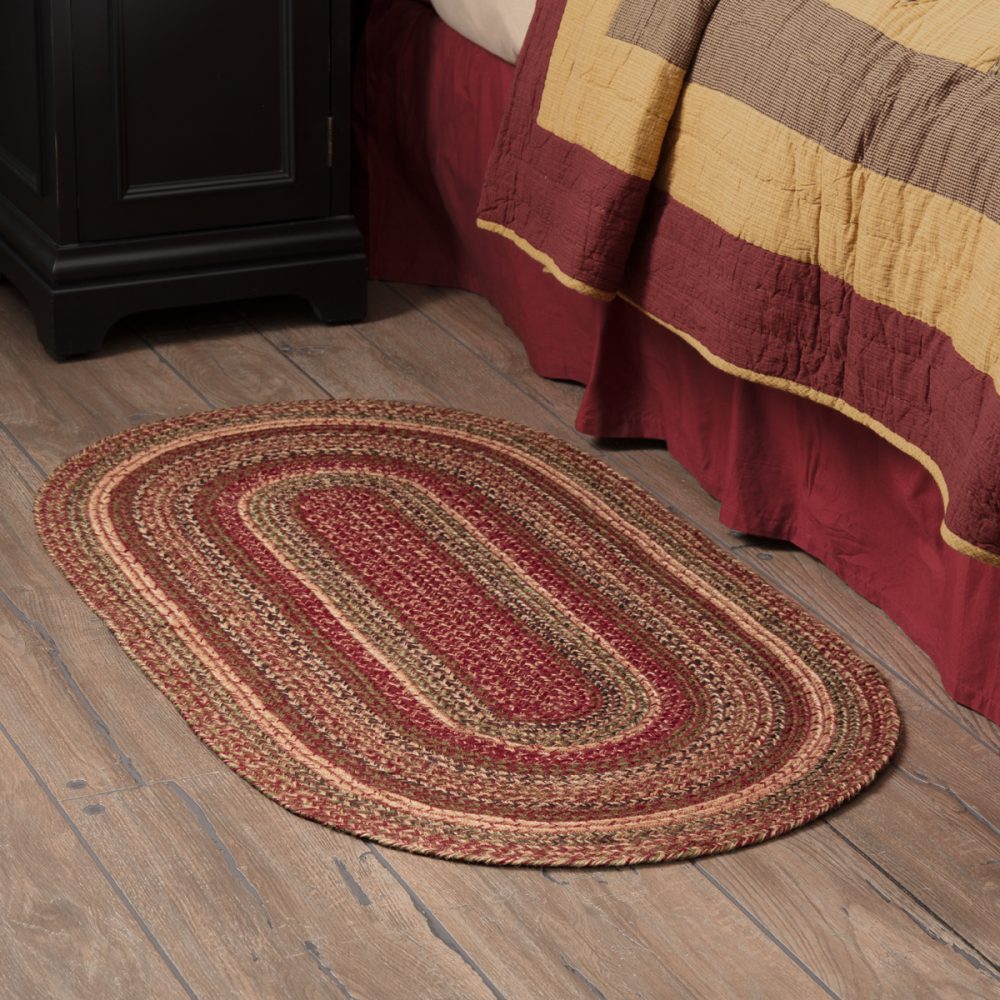 Cider Mill Jute Rug Oval w/ Pad 27x48