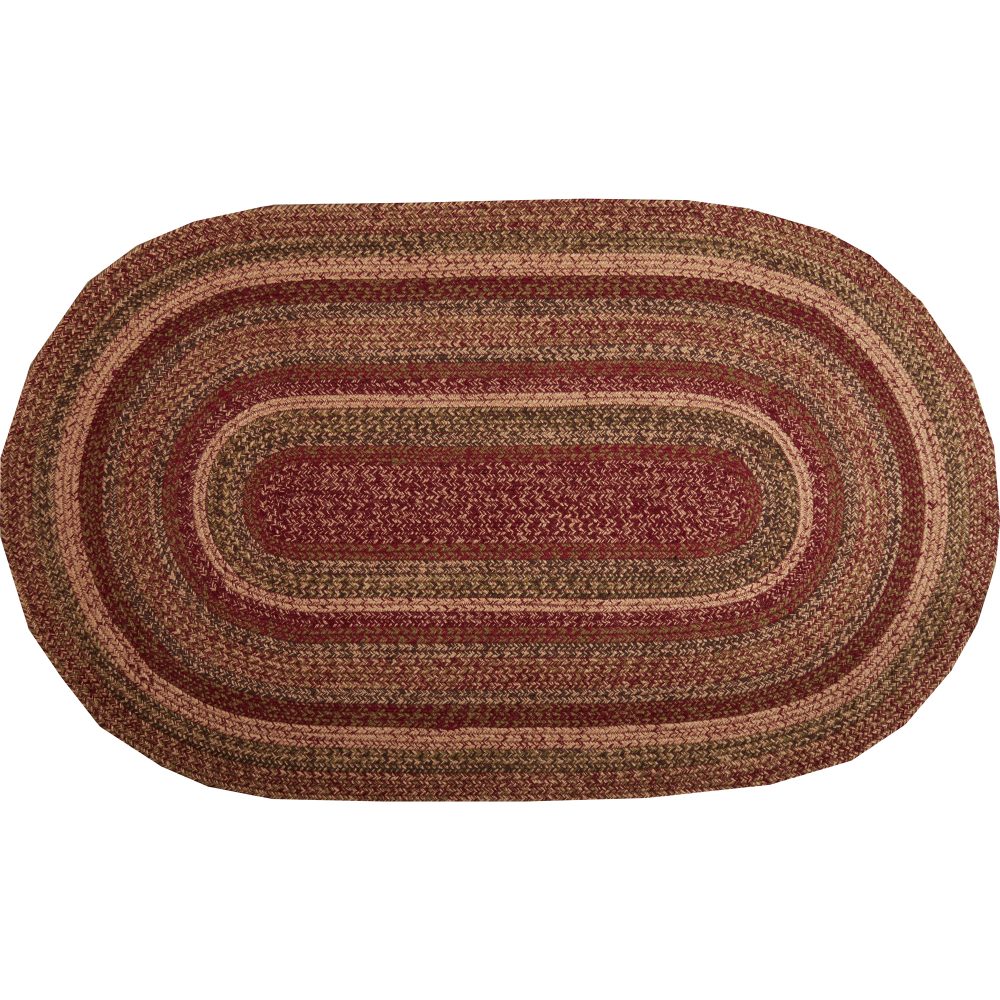 Cider Mill Jute Rug Oval w/ Pad 36x60