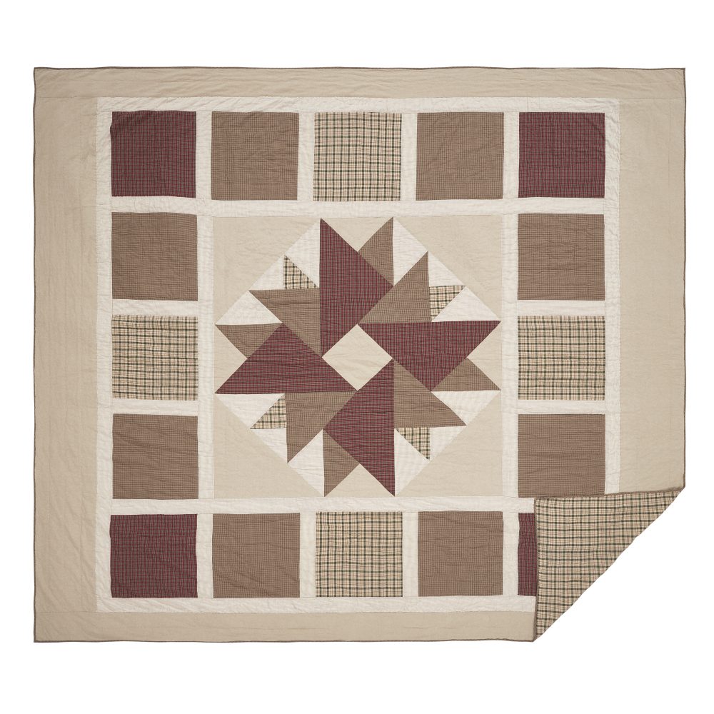 Cider Mill Luxury King Quilt 120Wx105L