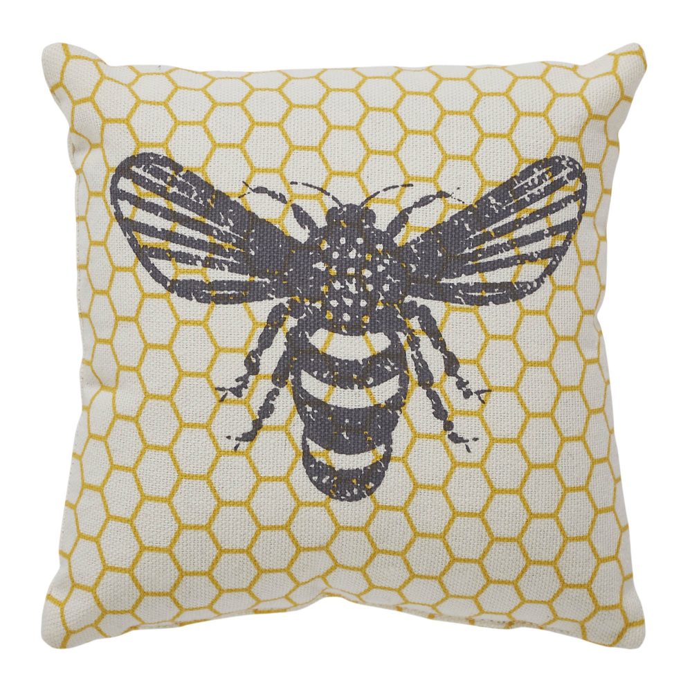 Buzzy Bees Bee Pillow 6x6