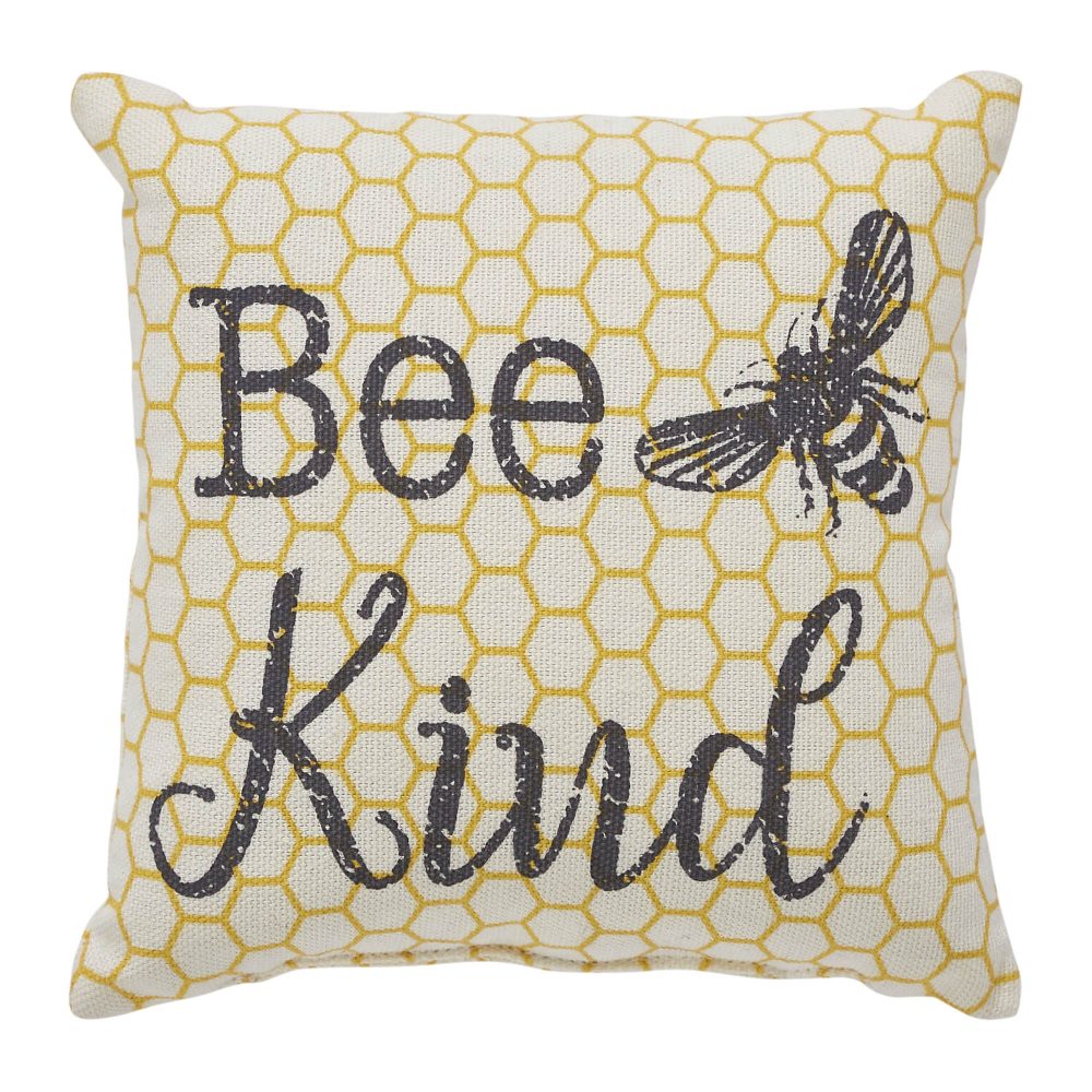 Buzzy Bees Bee Kind Pillow 6x6