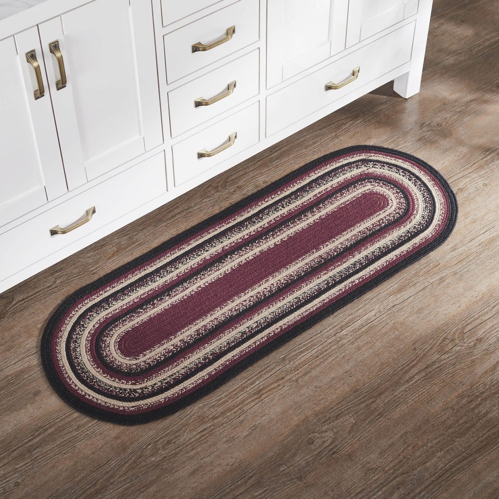 Connell Jute Rug Oval w/ Pad 17x48