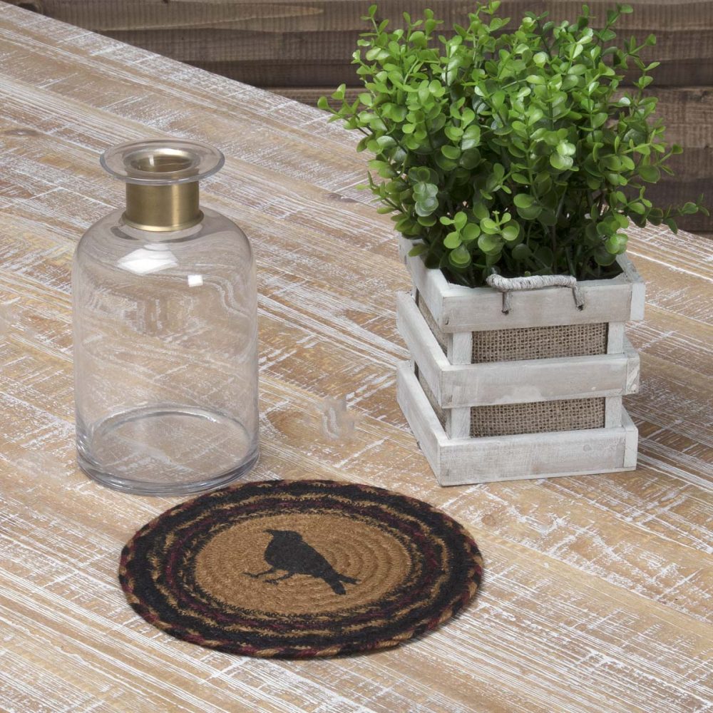 Heritage Farms Crow Jute Trivet 8