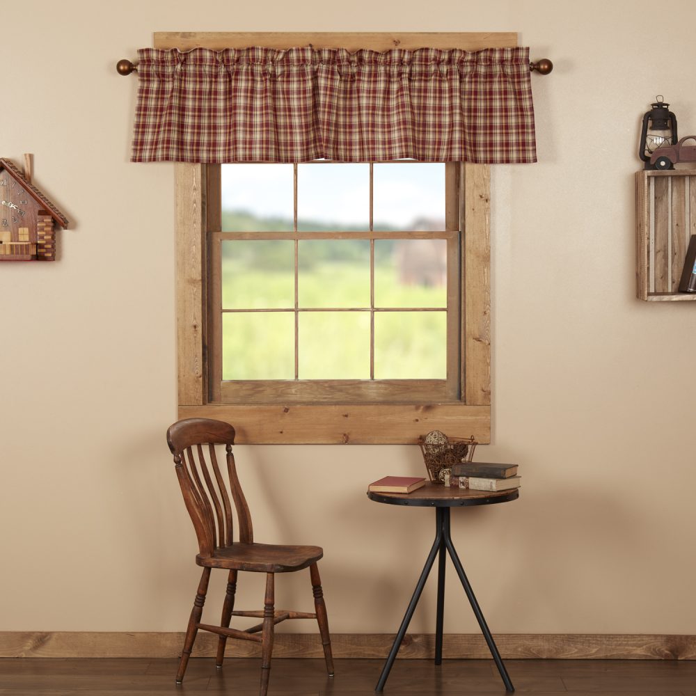 Beckham Plaid Valance 16x72