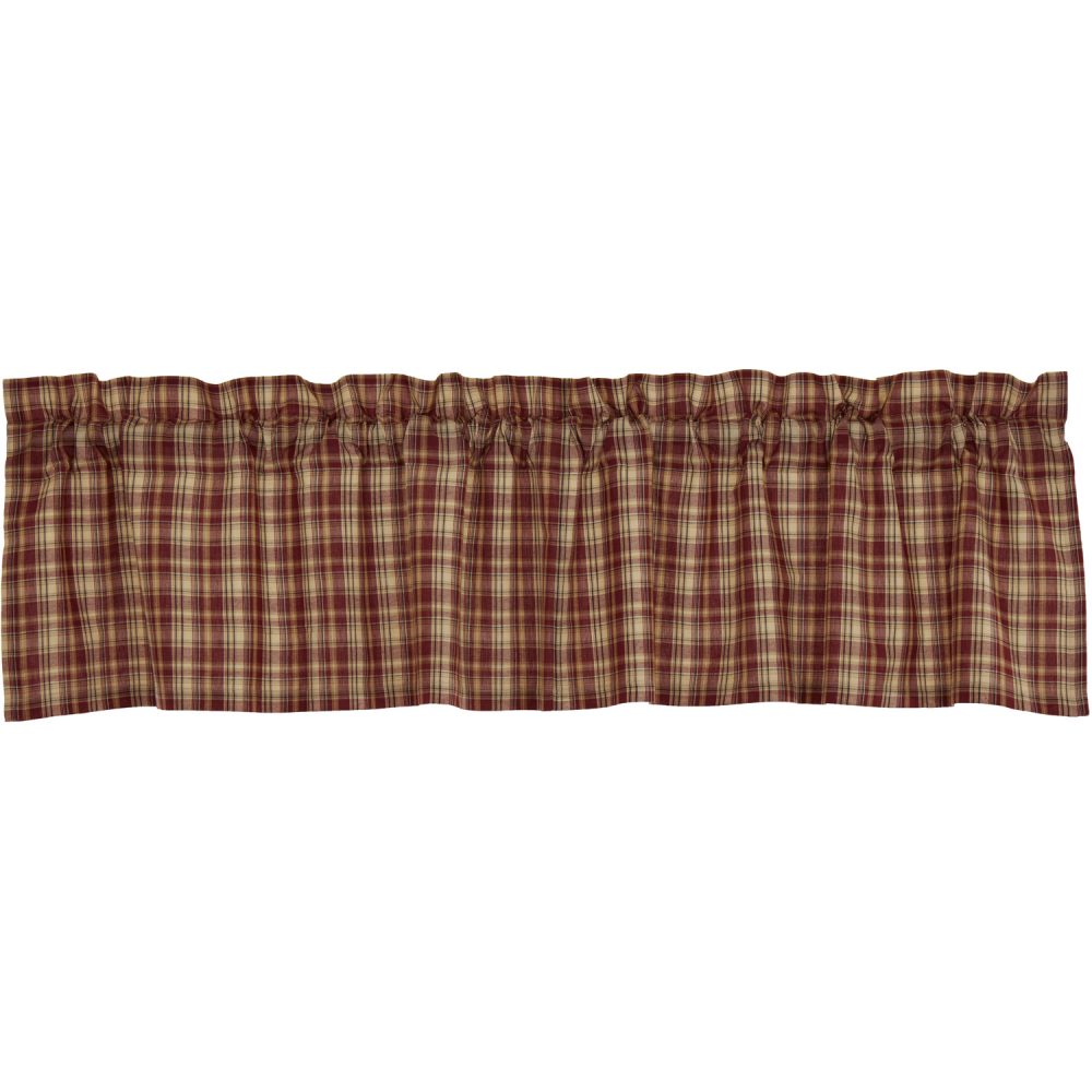 Beckham Plaid Valance 16x72