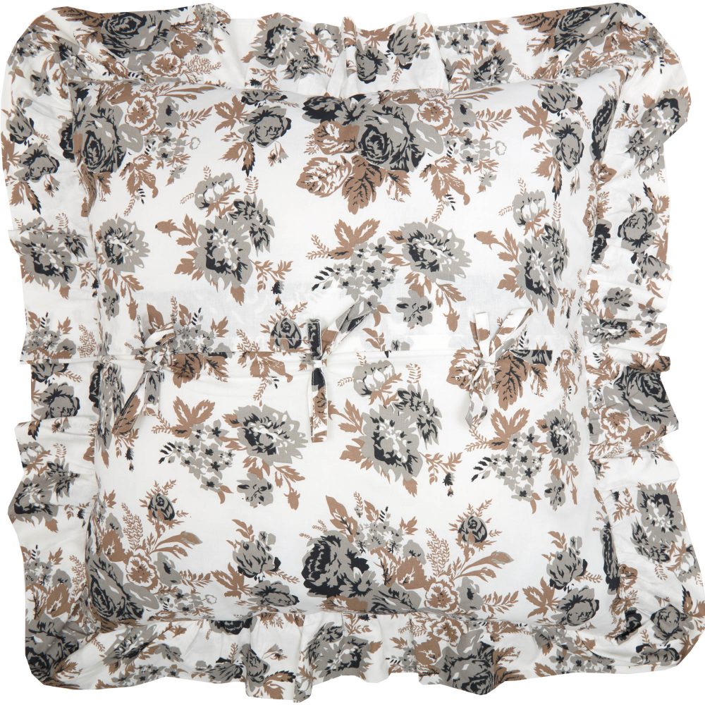 Annie Portabella Floral Fabric Euro Sham 26x26