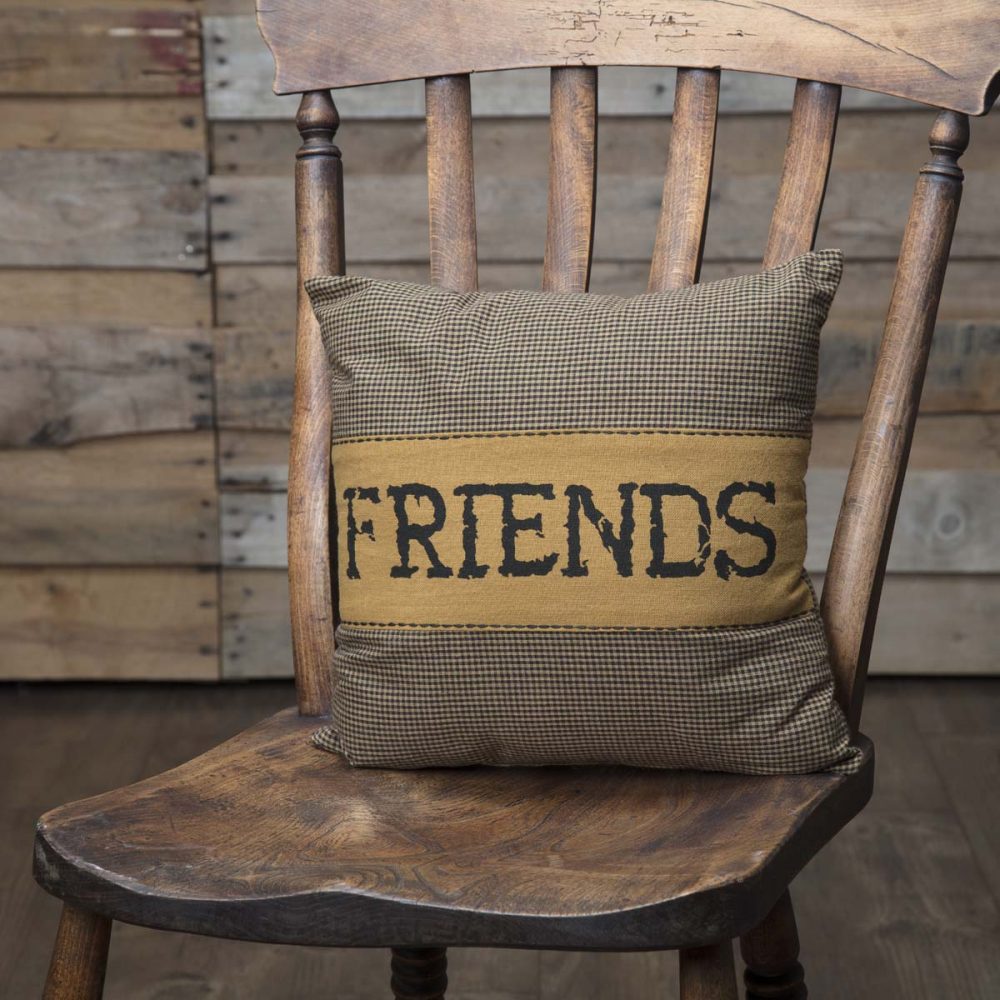 Heritage Farms Friends Pillow 12x12