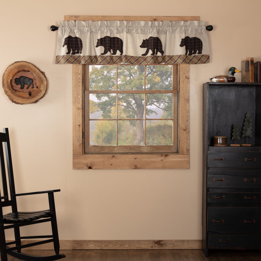 Wyatt Bear Valance 16x72