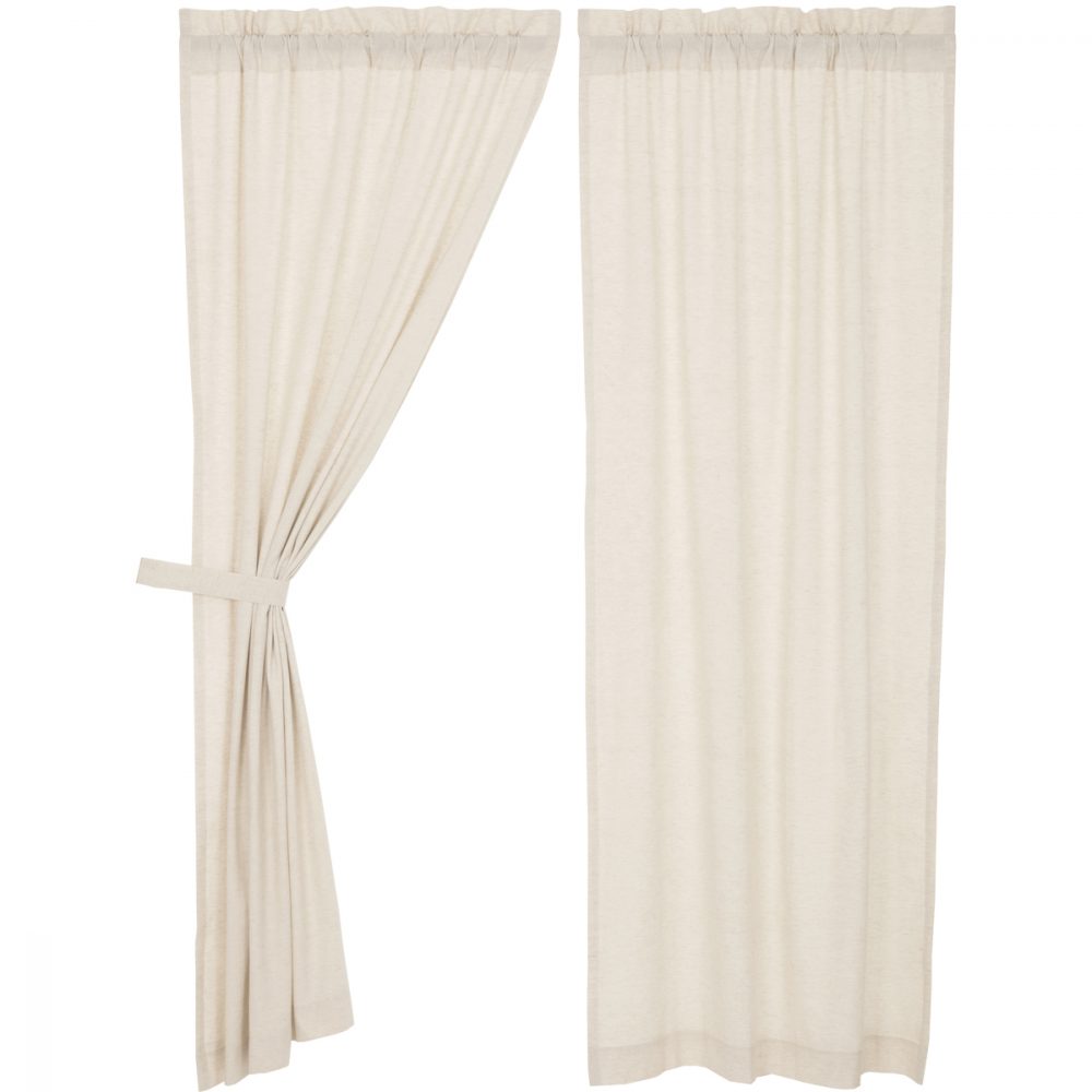 Simple Life Flax Natural Panel Set of 2 84x40