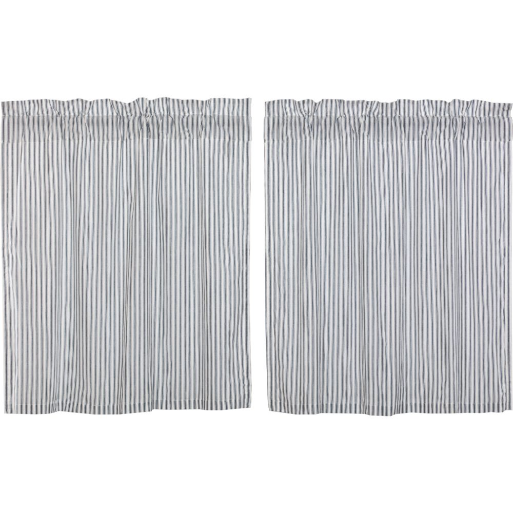 Sawyer Mill Blue Ticking Stripe Tier Set of 2 L36xW36