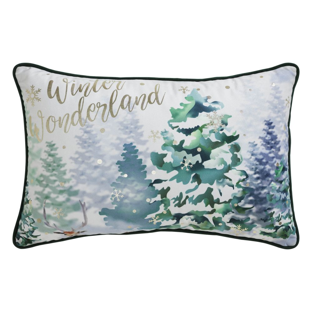 Winter Wonderland Pillow 14x22