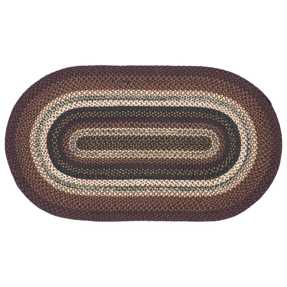 Beckham Jute Rug Oval w/ Pad 27x48