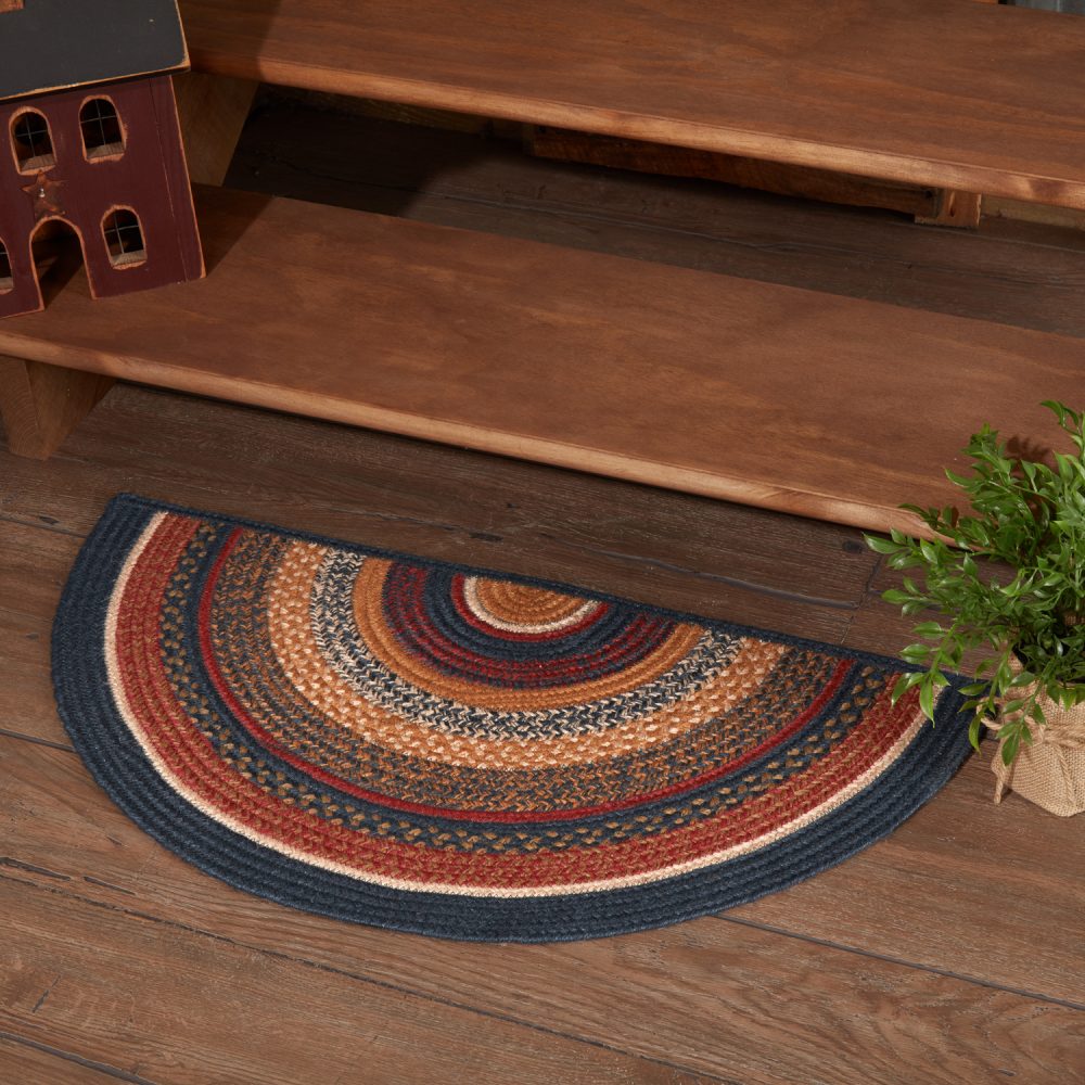 Stratton Jute Rug Half Circle 16.5x33