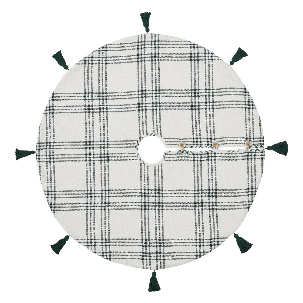 Pine Grove Plaid Tree Skirt 48