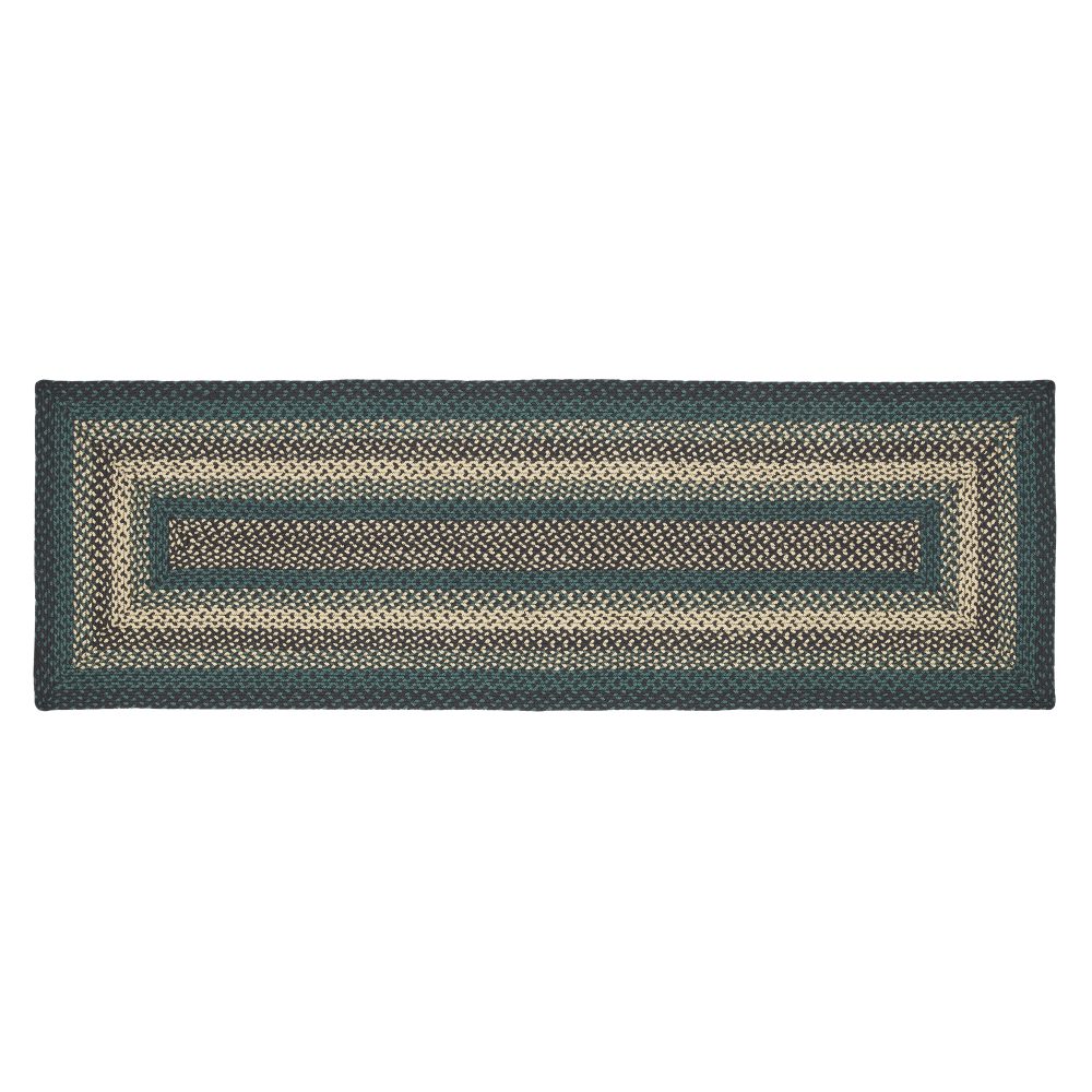 Pine Grove Jute Rug/Runner Rect w/ Pad 24x96