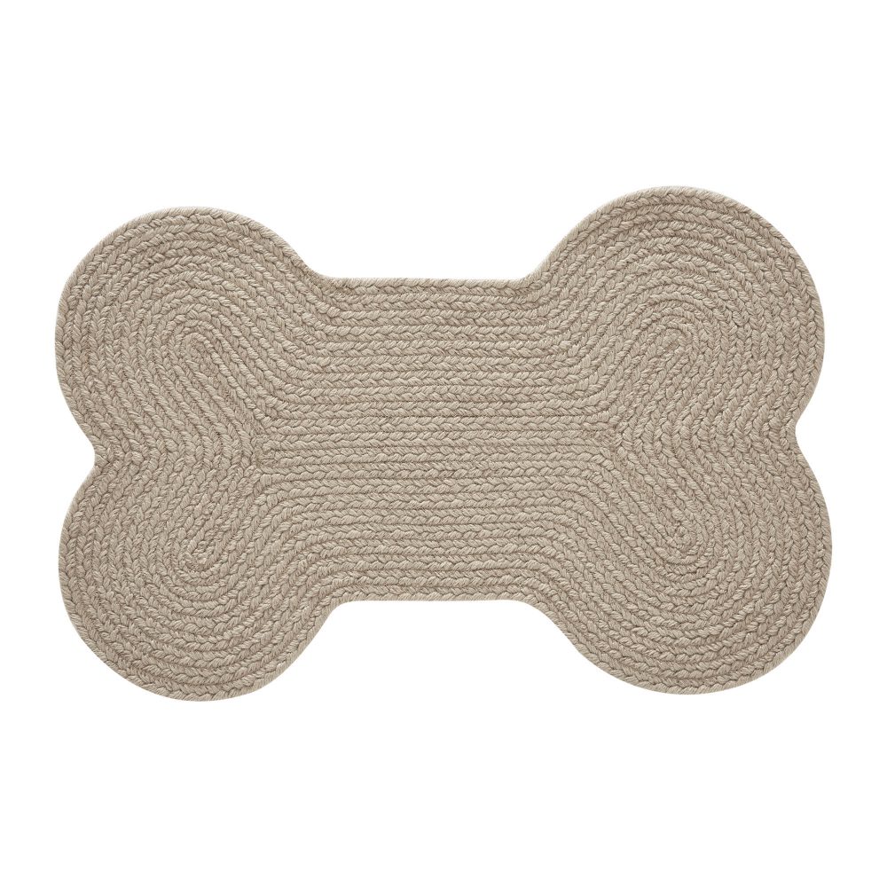 Natural Indoor/Outdoor Medium Bone Rug 15x23