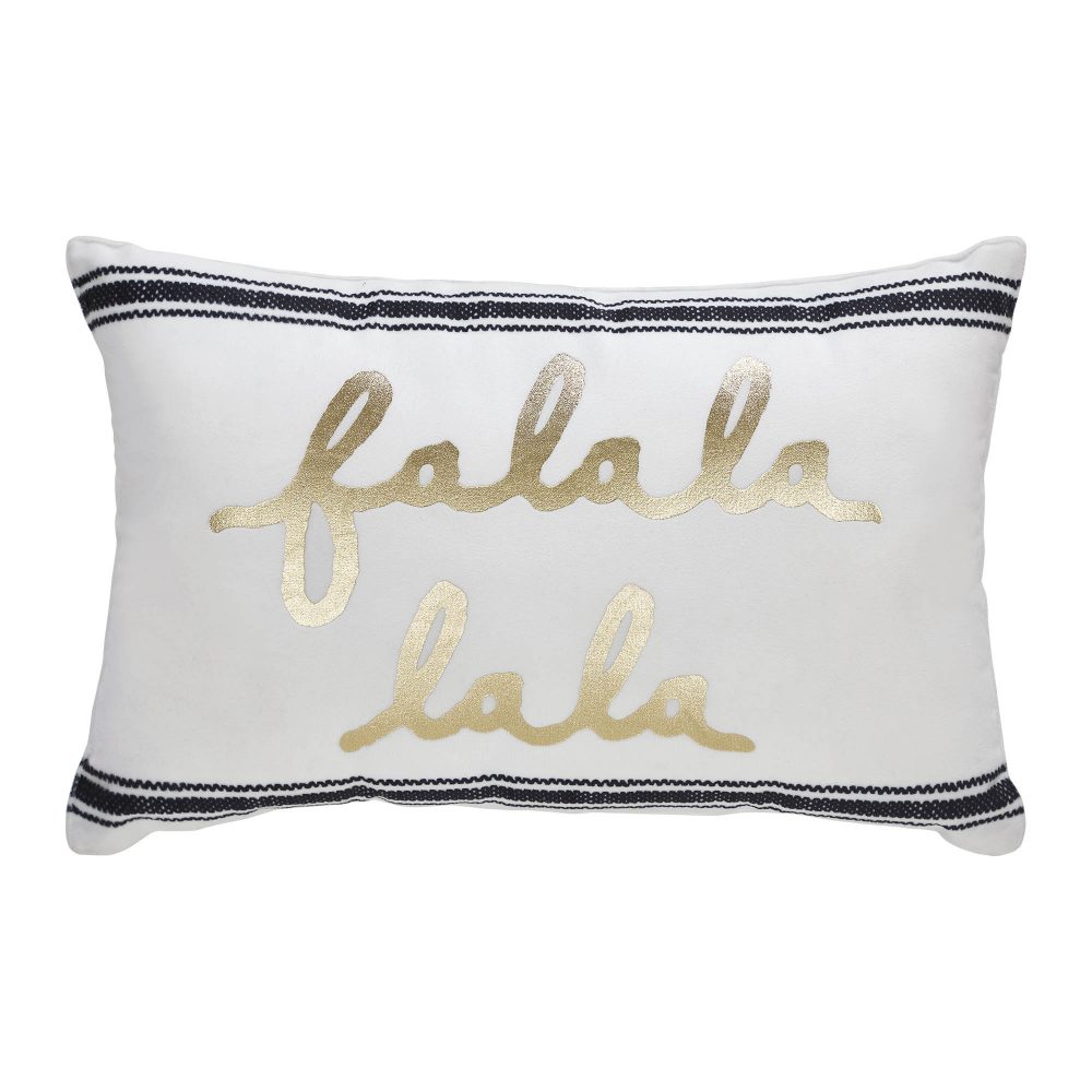 Wintergleam Fa La La Pillow 10x15