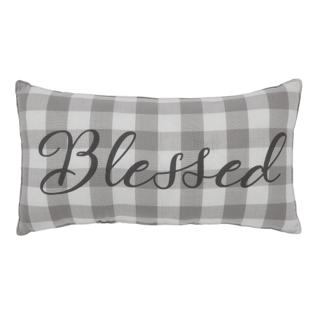 Finders Keepers Blessed Pillow 7x13