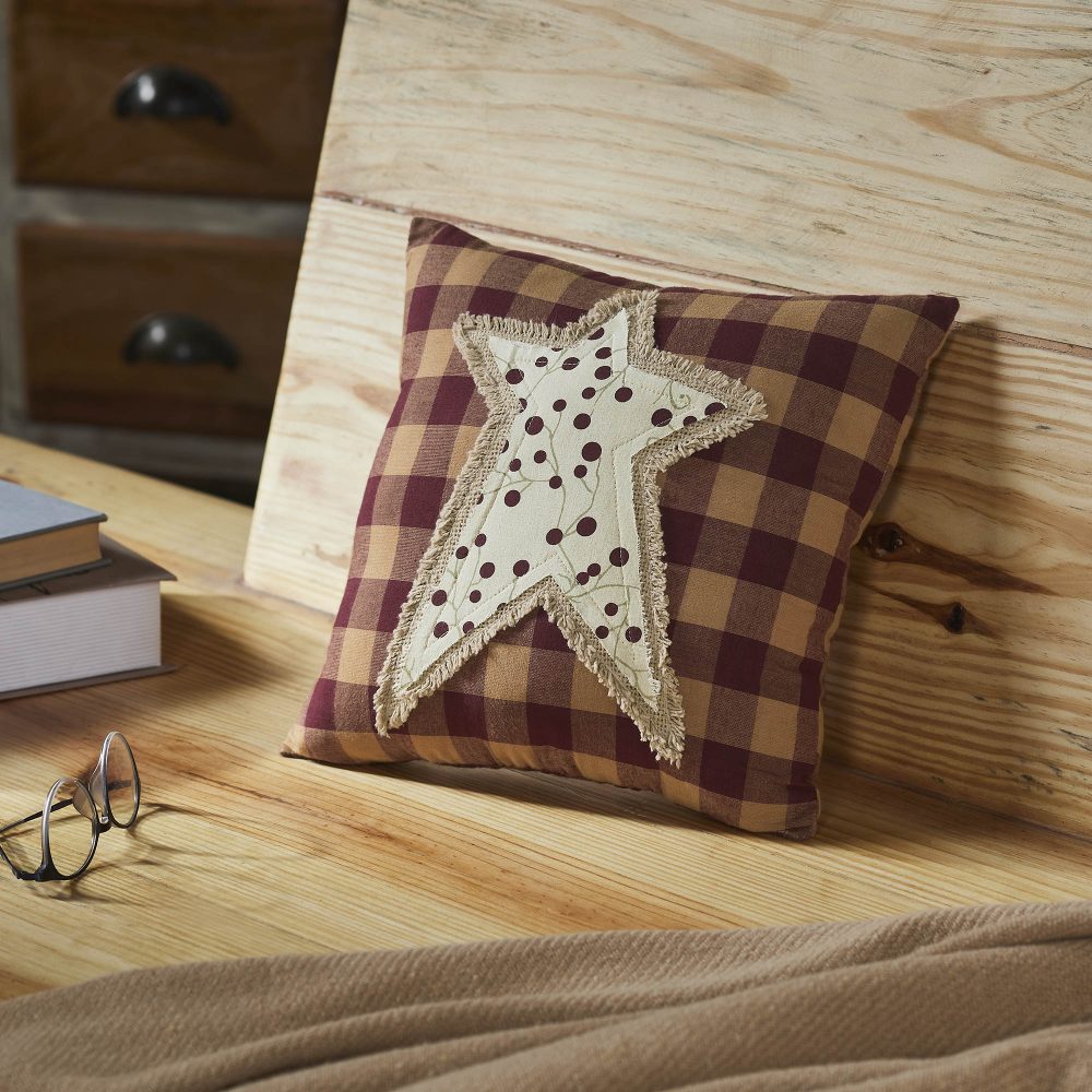 Pip Vinestar Primitive Star Pillow 12x12