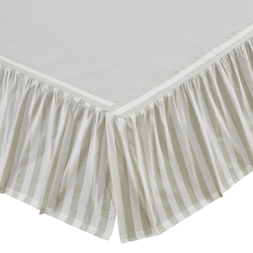 Finders Keepers Ruffled King Bed Skirt 78x80x16