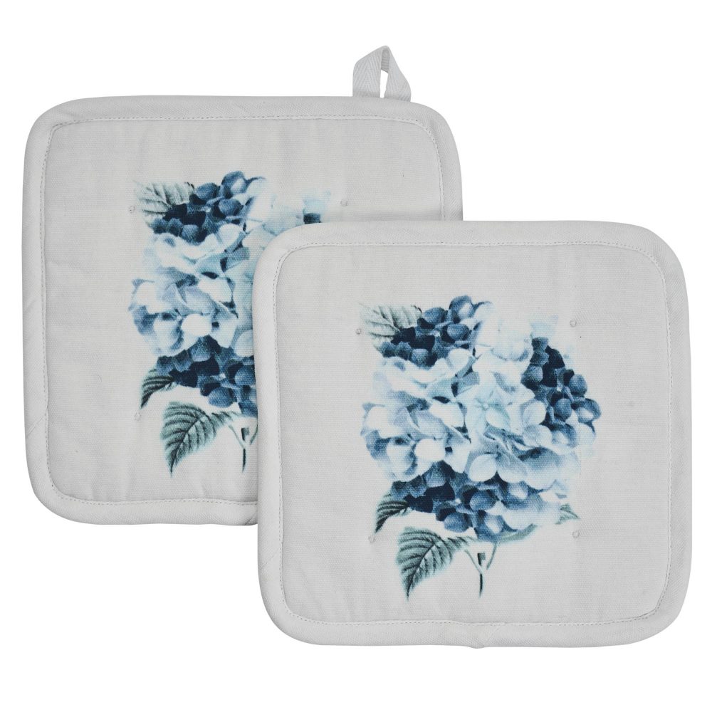 Finders Keepers Hydrangea Pot Holder Set of 2 8x8