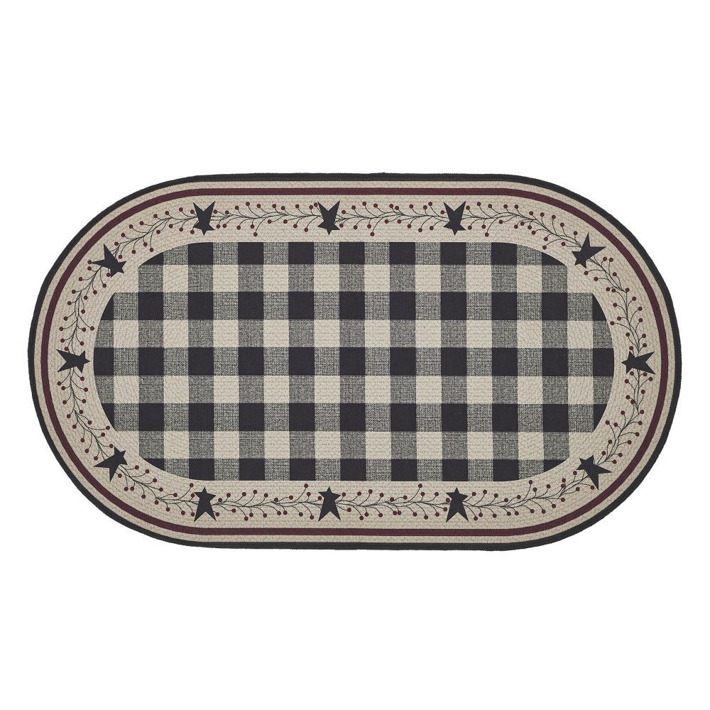 Pip Vinestar Polyester Rug Oval 27x48