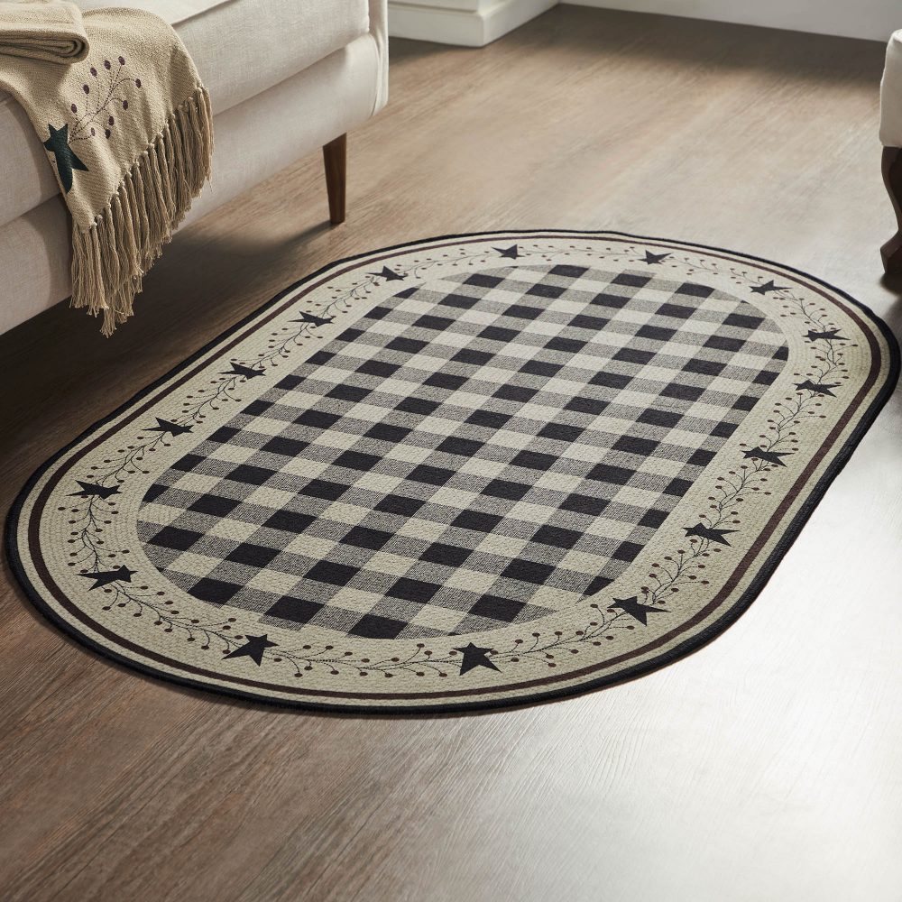 Pip Vinestar Polyester Rug Oval 36x60