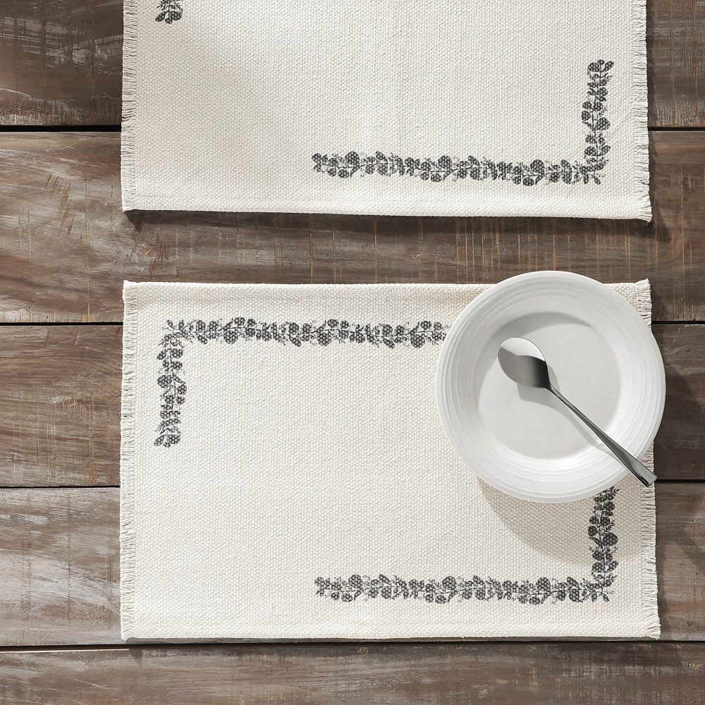 Finders Keepers Eucalyptus Placemat Set of 2 13x19