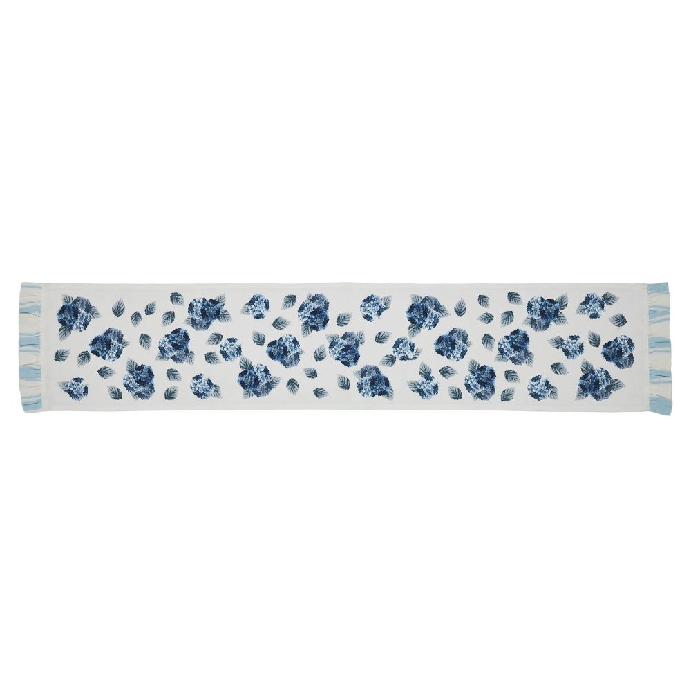 Finders Keepers Hydrangea Ruffled Runner 12x60