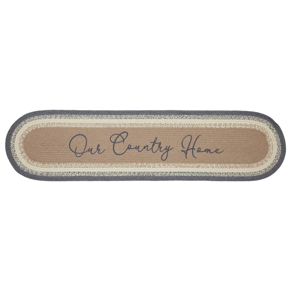 Finders Keepers Our Country Home Oval Runner 12x48