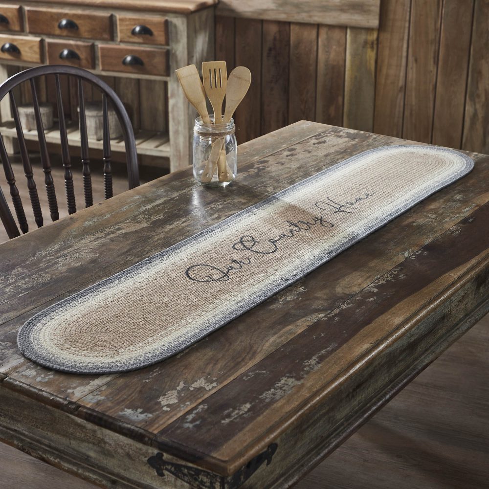 Finders Keepers Our Country Home Oval Runner 12x60