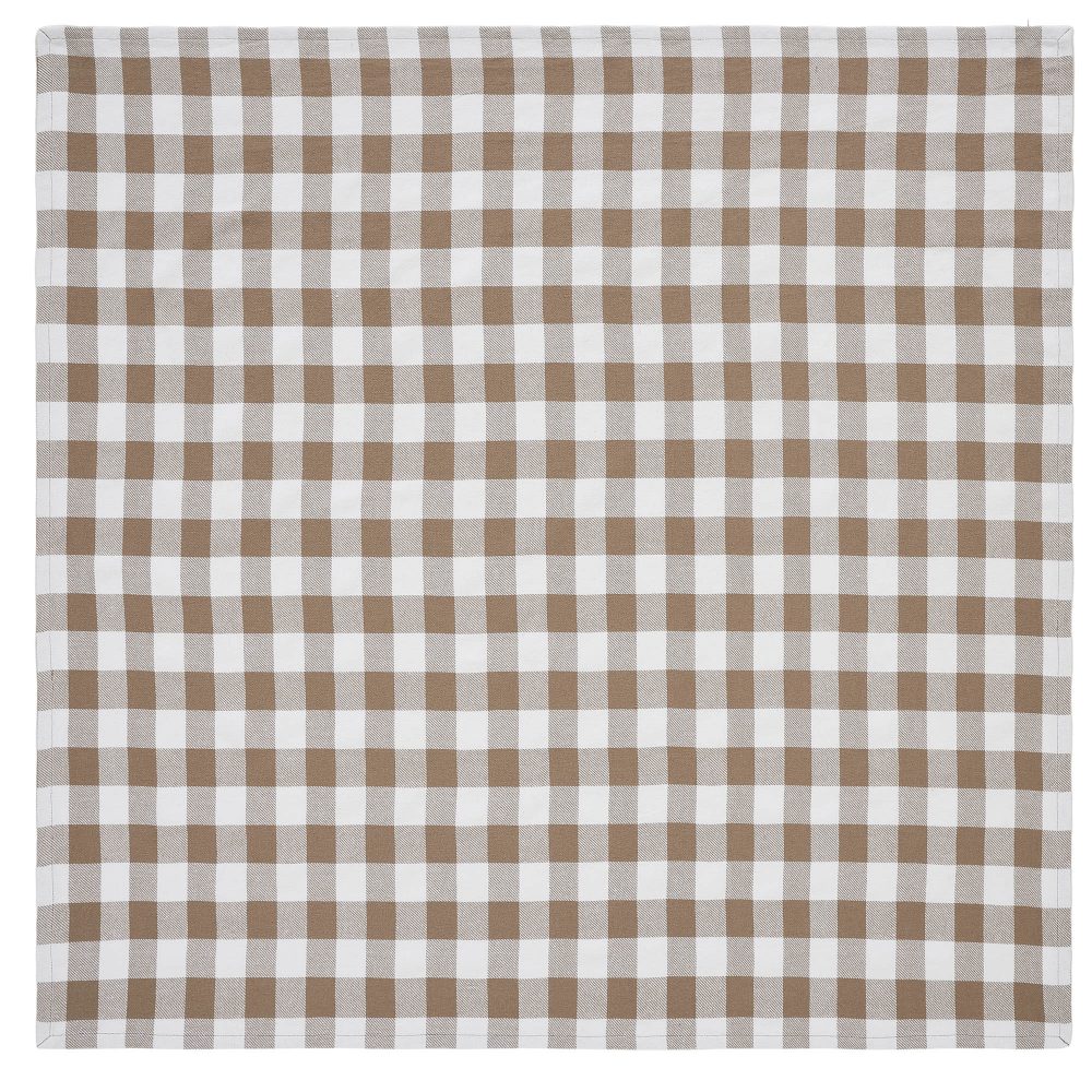 Annie Buffalo Check Portabella Table Topper 40x40