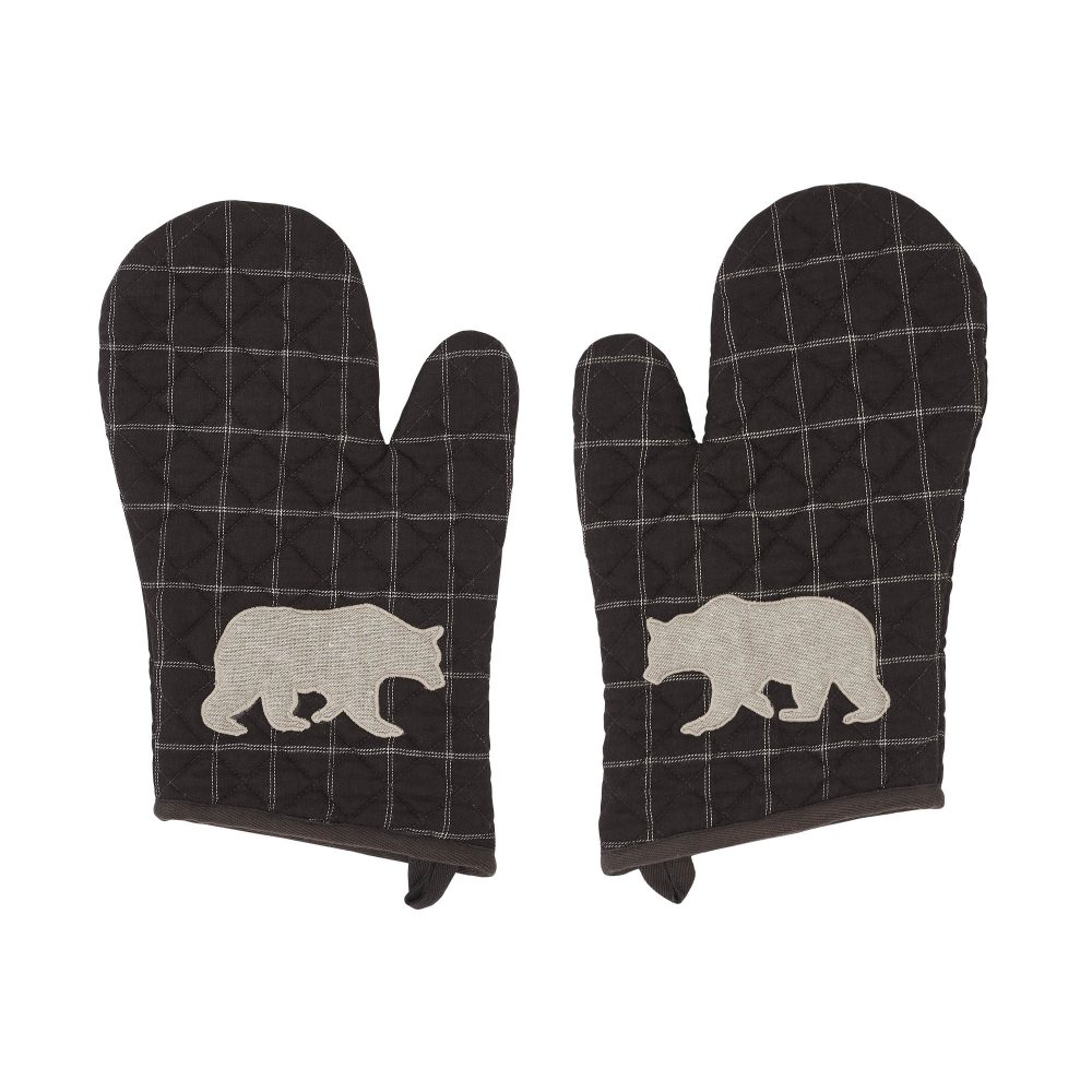 Wyatt Bear Oven Mitt Set of 2