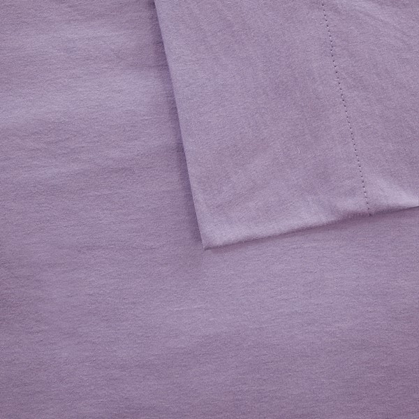 Intelligent Design Cotton Blend Jersey Knit All Season Sheet Set in Purple, Twin ID20-703