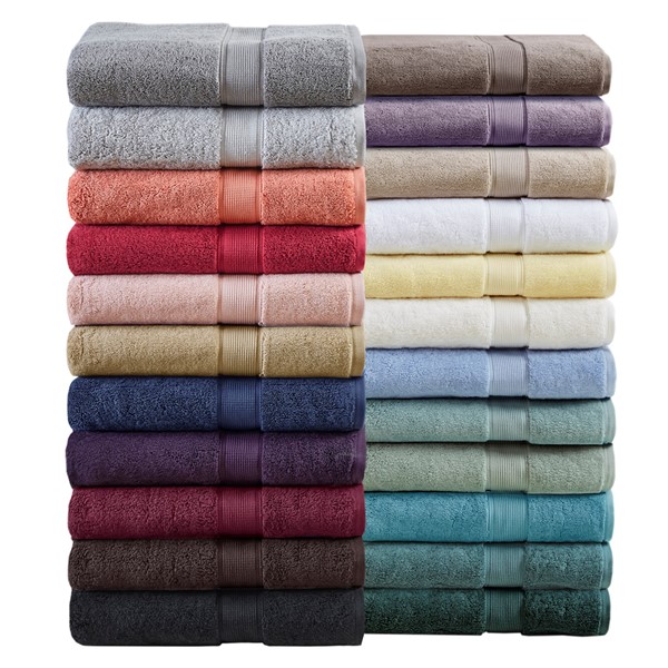 Madison Park Signature 800GSM 100% Cotton 8 Piece Towel Set in Mocha, 8-Piece MPS73-441