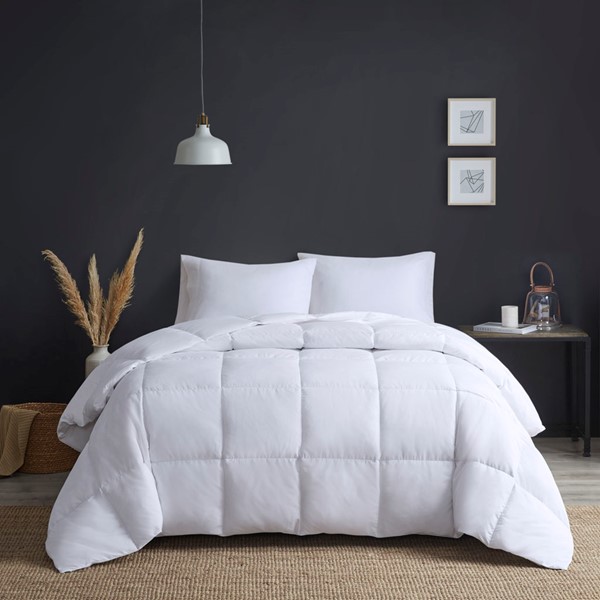 True North by Sleep Philosophy Heavy Warmth Goose Feather and Down Oversize Comforter in White, King/Cal King TN10-0490