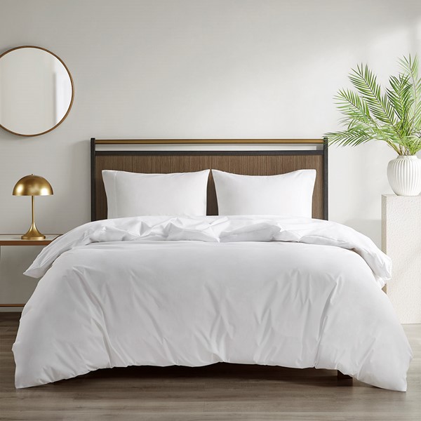 Sleep Philosophy Bed Guardian 3M Scotchgard Comforter Protector in White, King BASI10-0314