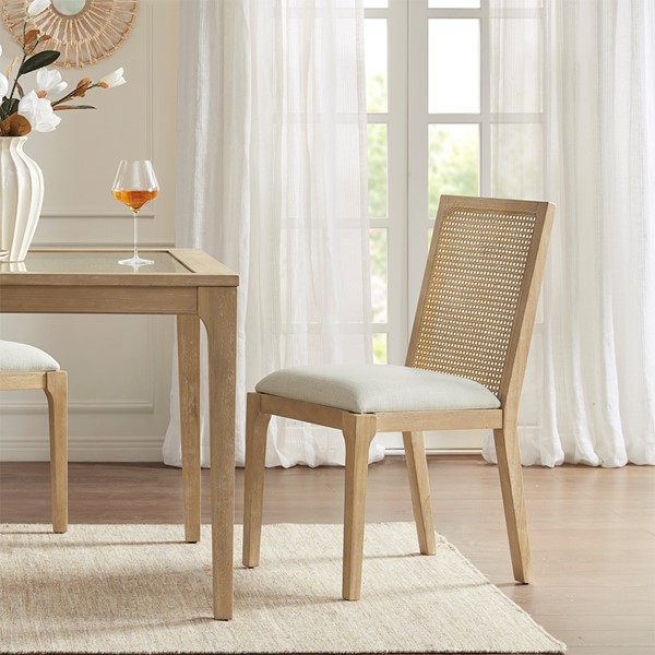 Madison Park Canteberry Dining Chair (set of 2) in Natural MP108-1060