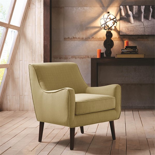 Madison Park Oxford Mid-Century Accent Chair in Green FPF18-0217