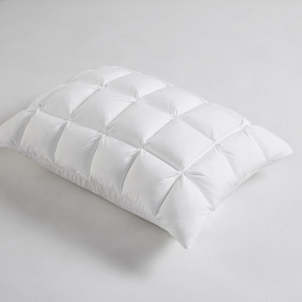 Madison Park Stay Puffed Overfilled Pillow Protector Single Piece in White, King MP21-8301